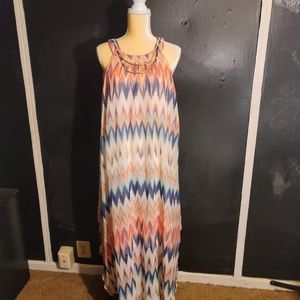 Overlayed Flowy Maxi ♡